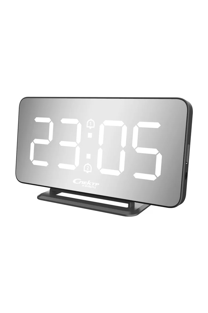 Будильники сетевые Спектр СК3216 - Ч - Б Будильники сетевые Спектр СК3216 - Ч - Б