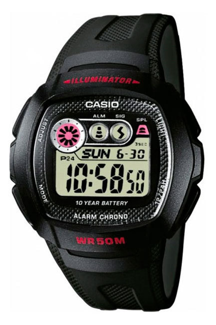 CASIO W210-1C 